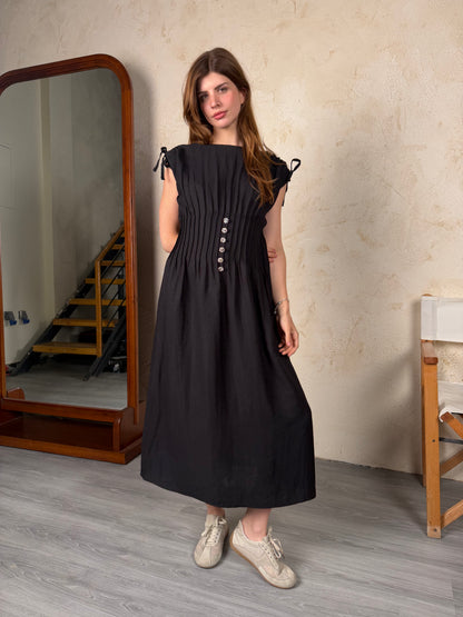 Ivory Flow Midi Dress