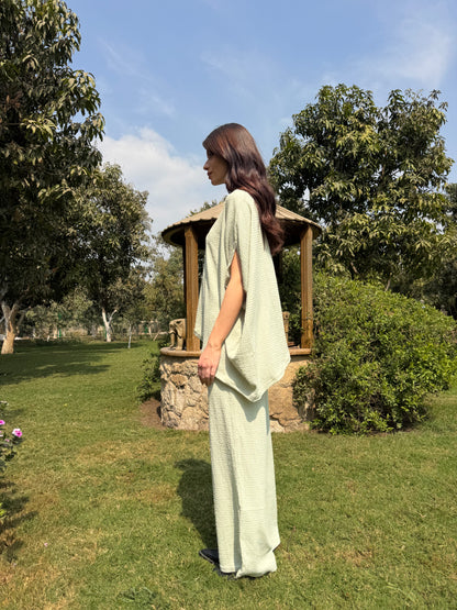 Textured High-Neck Set