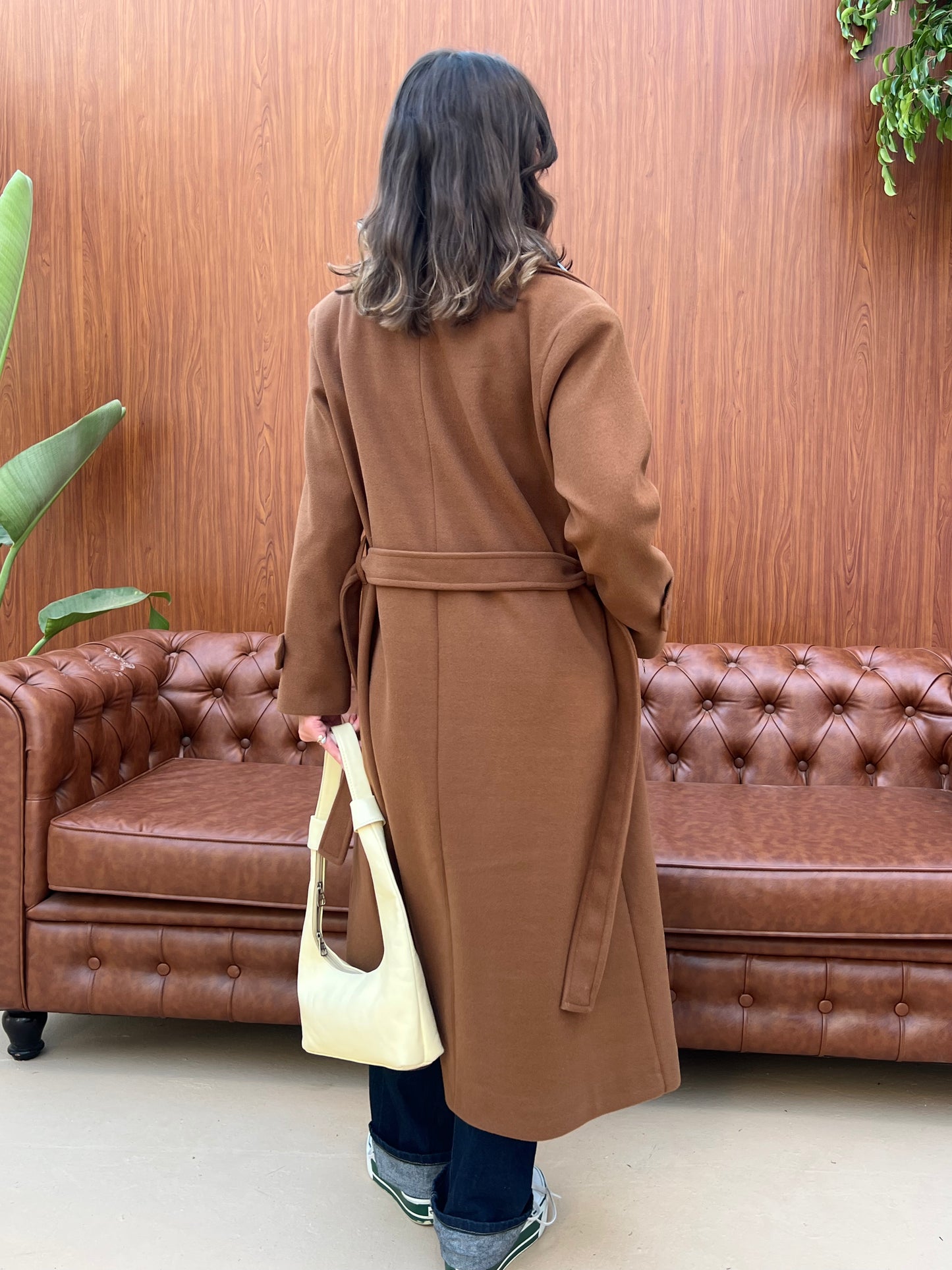 Classic Belted Long Coat