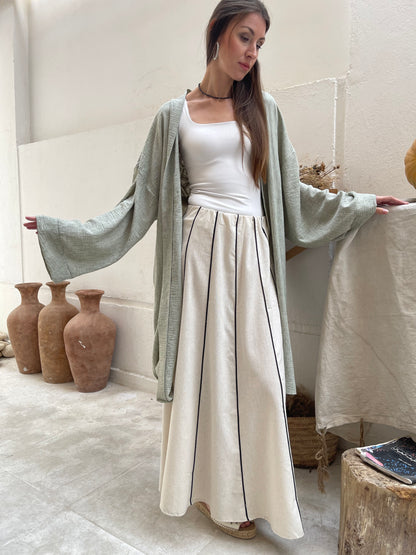 Meadow Lace-Back Kimono
