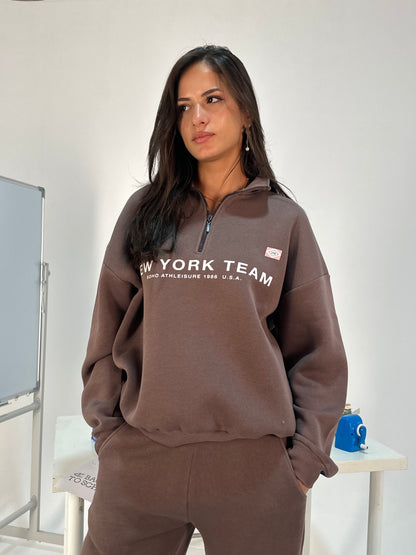 New York Team Quarter-Zip Sweatshirt