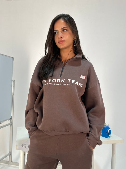 New York Team Quarter-Zip Sweatshirt