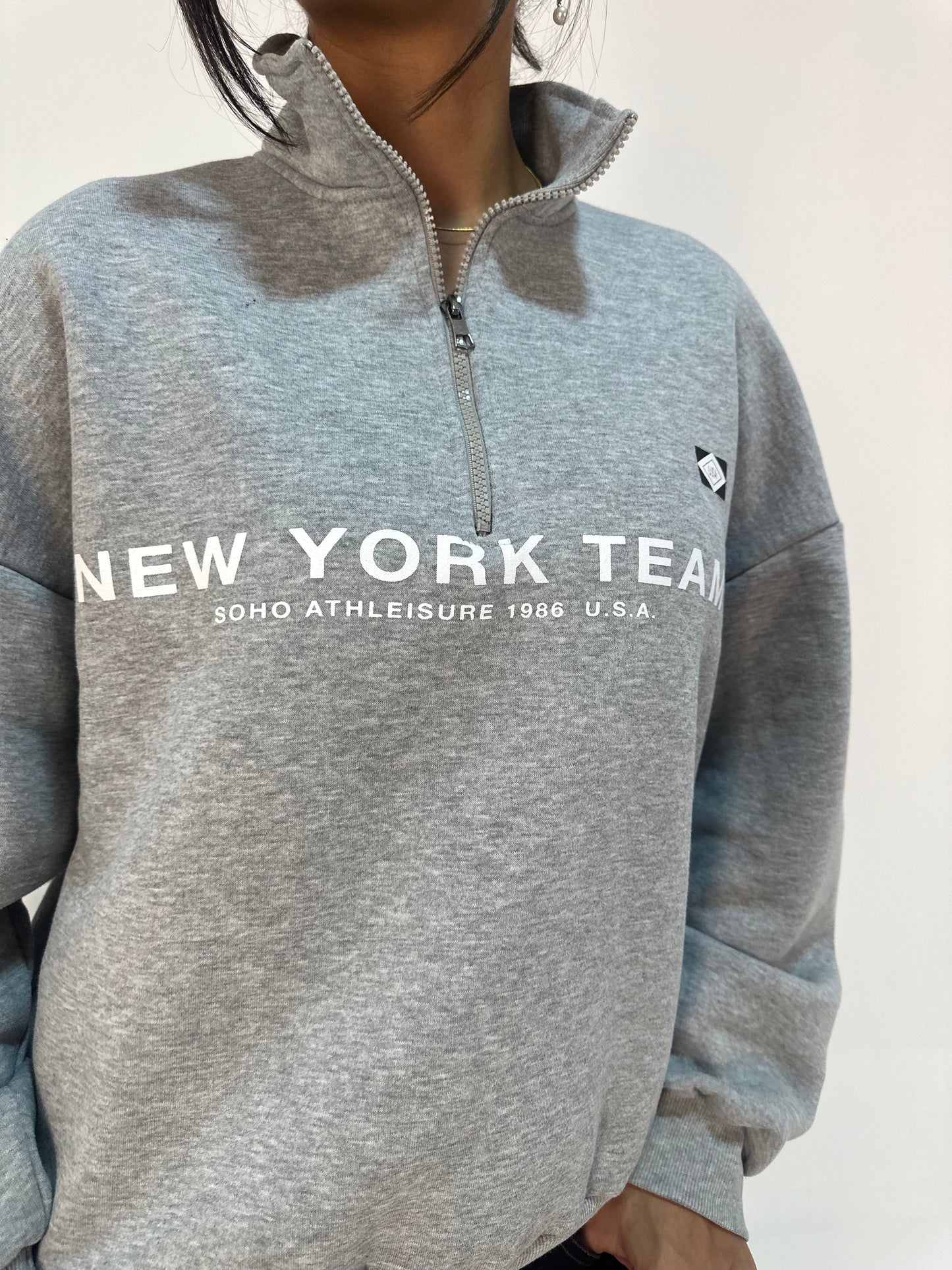 New York Team Quarter-Zip Sweatshirt