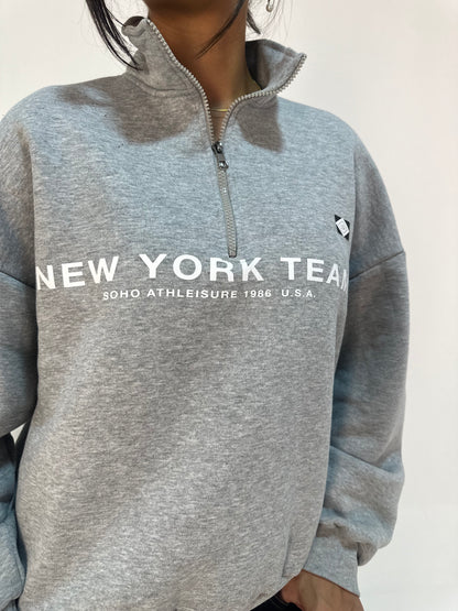 New York Team Quarter-Zip Sweatshirt