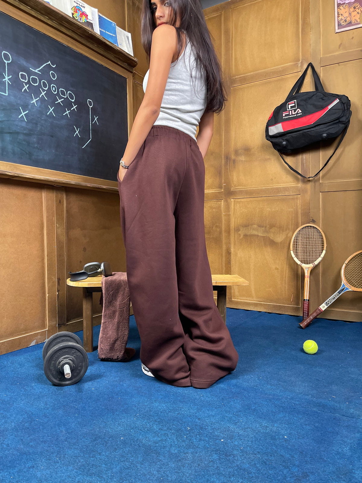 CozyCore Wide-Leg Sweatpants