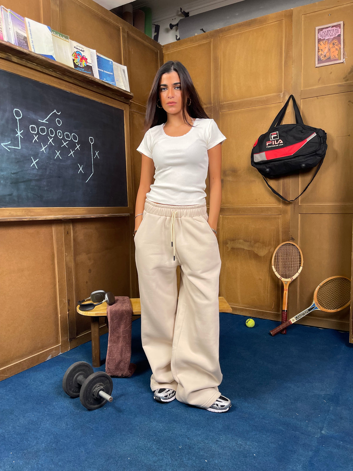 CozyCore Wide-Leg Sweatpants