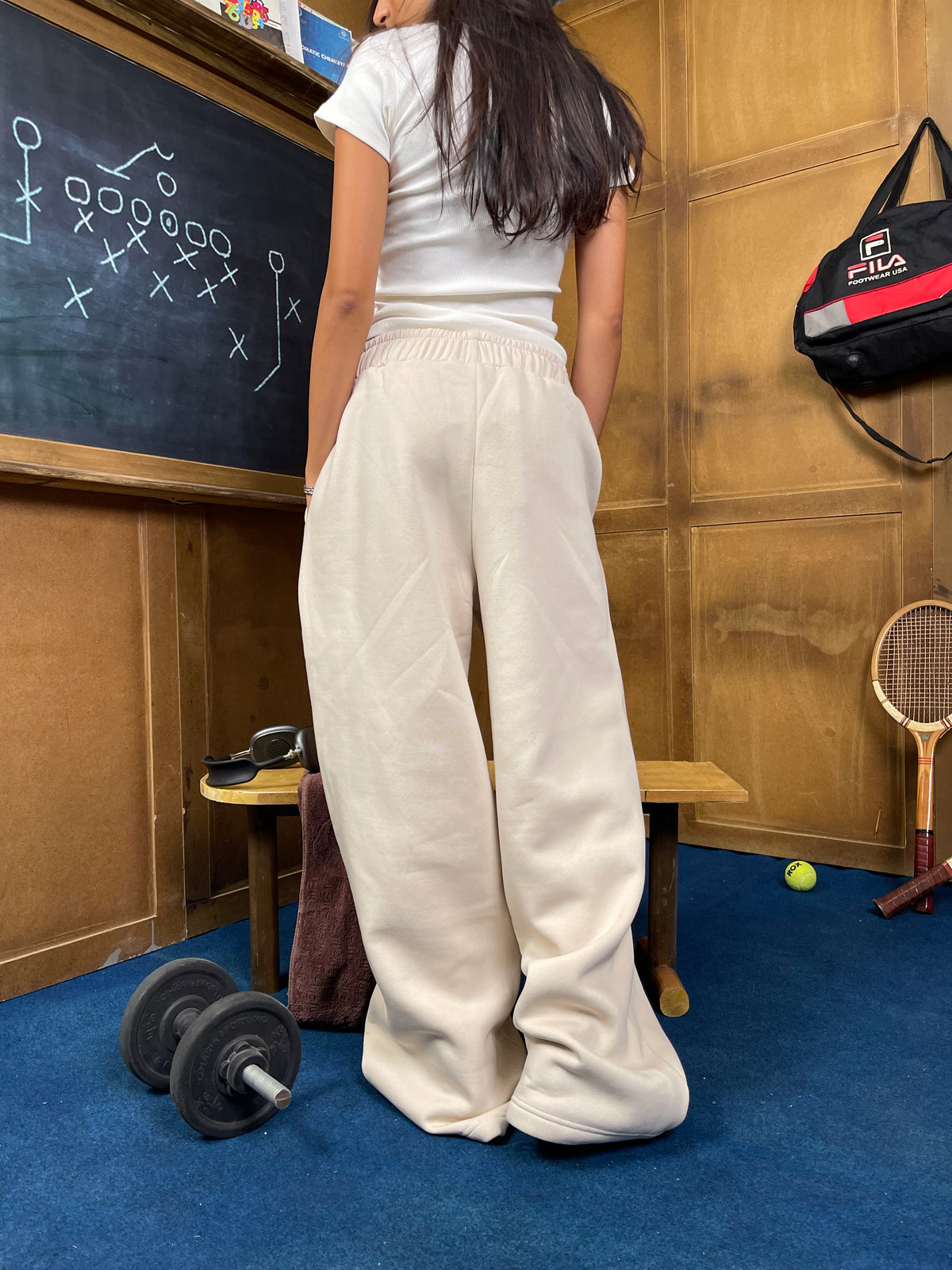 CozyCore Wide-Leg Sweatpants