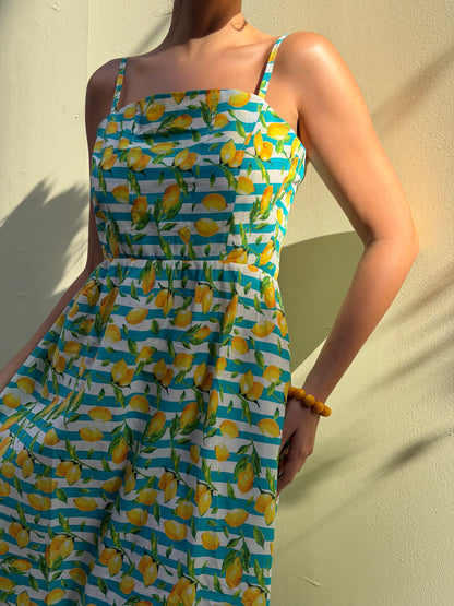 Boho Bloom Midi Dress