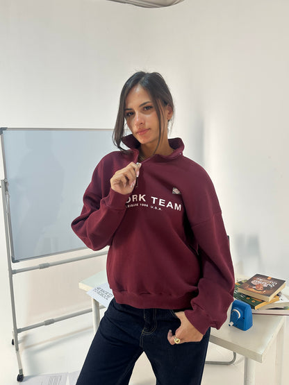 New York Team Quarter-Zip Sweatshirt