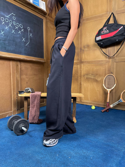 CozyCore Wide-Leg Sweatpants