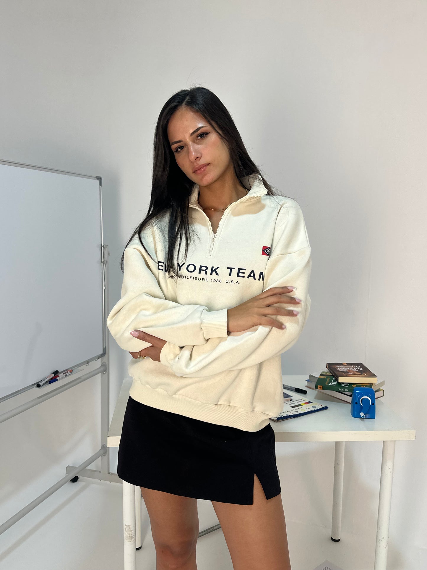 New York Team Quarter-Zip Sweatshirt