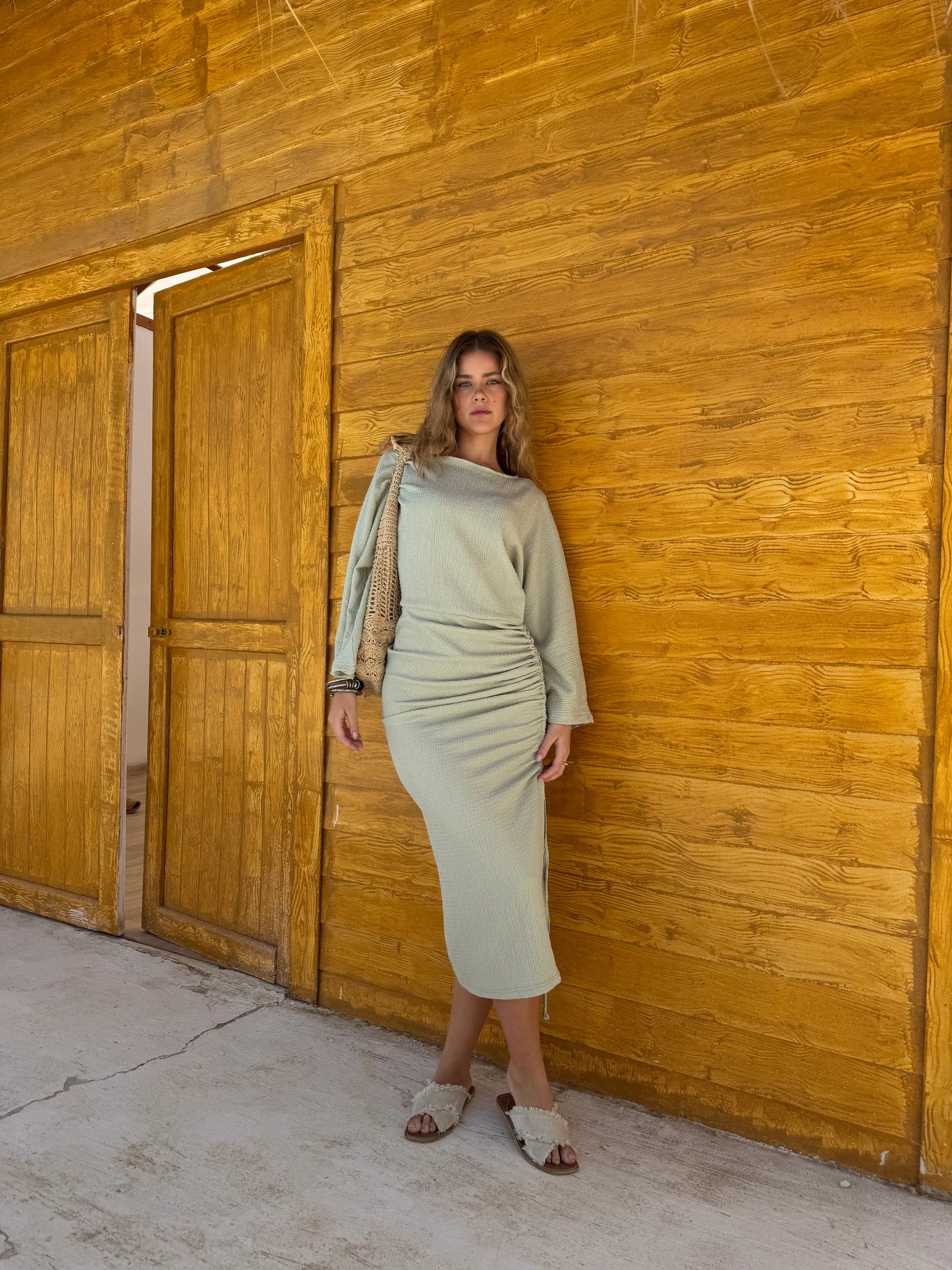 Muse Drape Maxi Dress