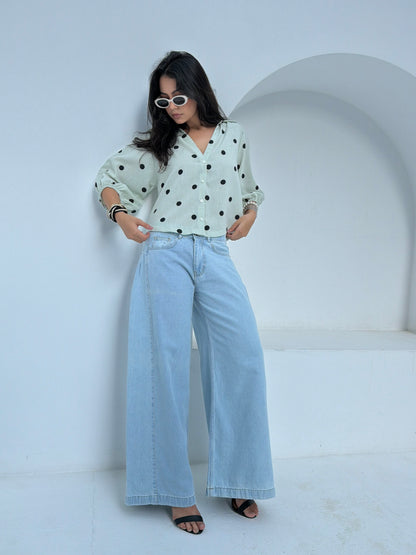 Essential Wide-Leg Jeans