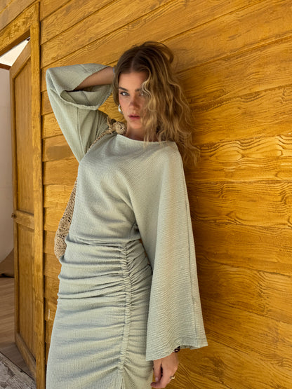Muse Drape Maxi Dress