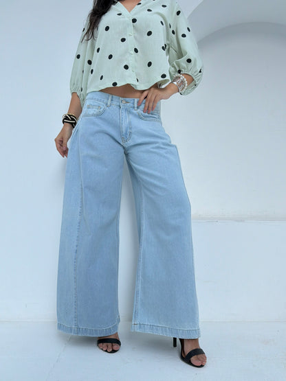 Essential Wide-Leg Jeans
