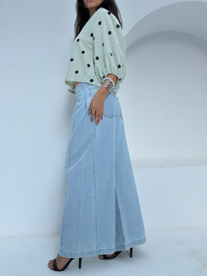 Essential Wide-Leg Jeans