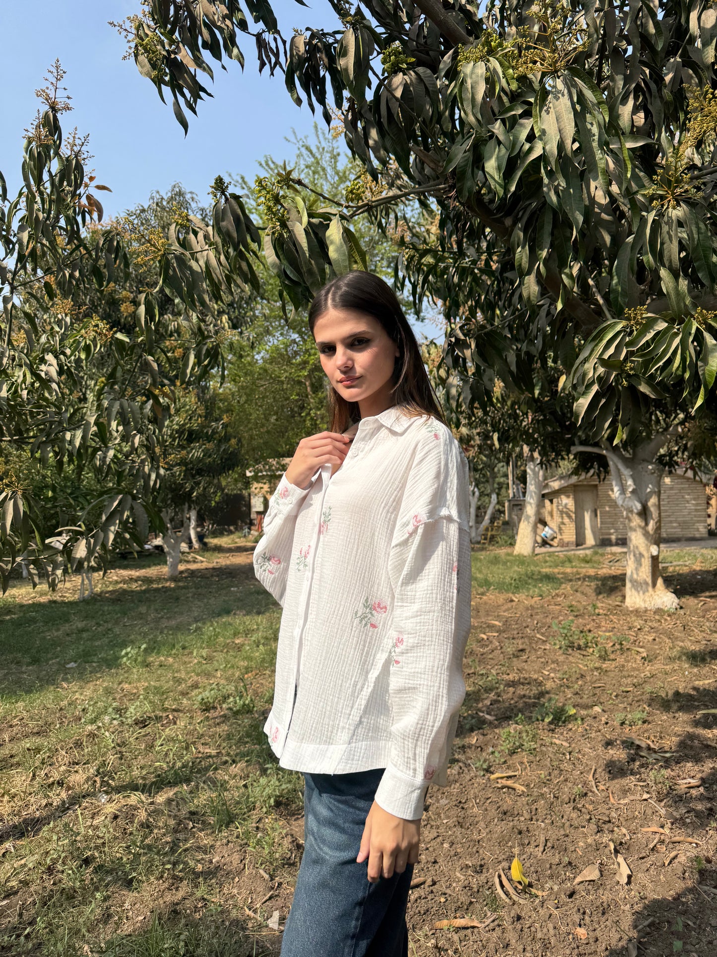 Embroidered Classic Shirt