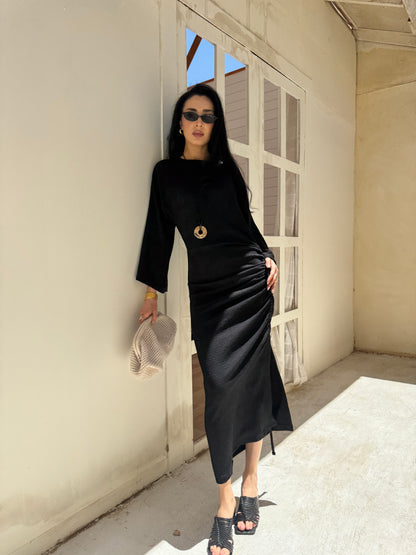 Muse Drape Maxi Dress