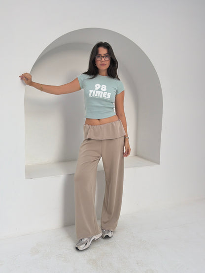 98 Times Ribbed Baby Tee