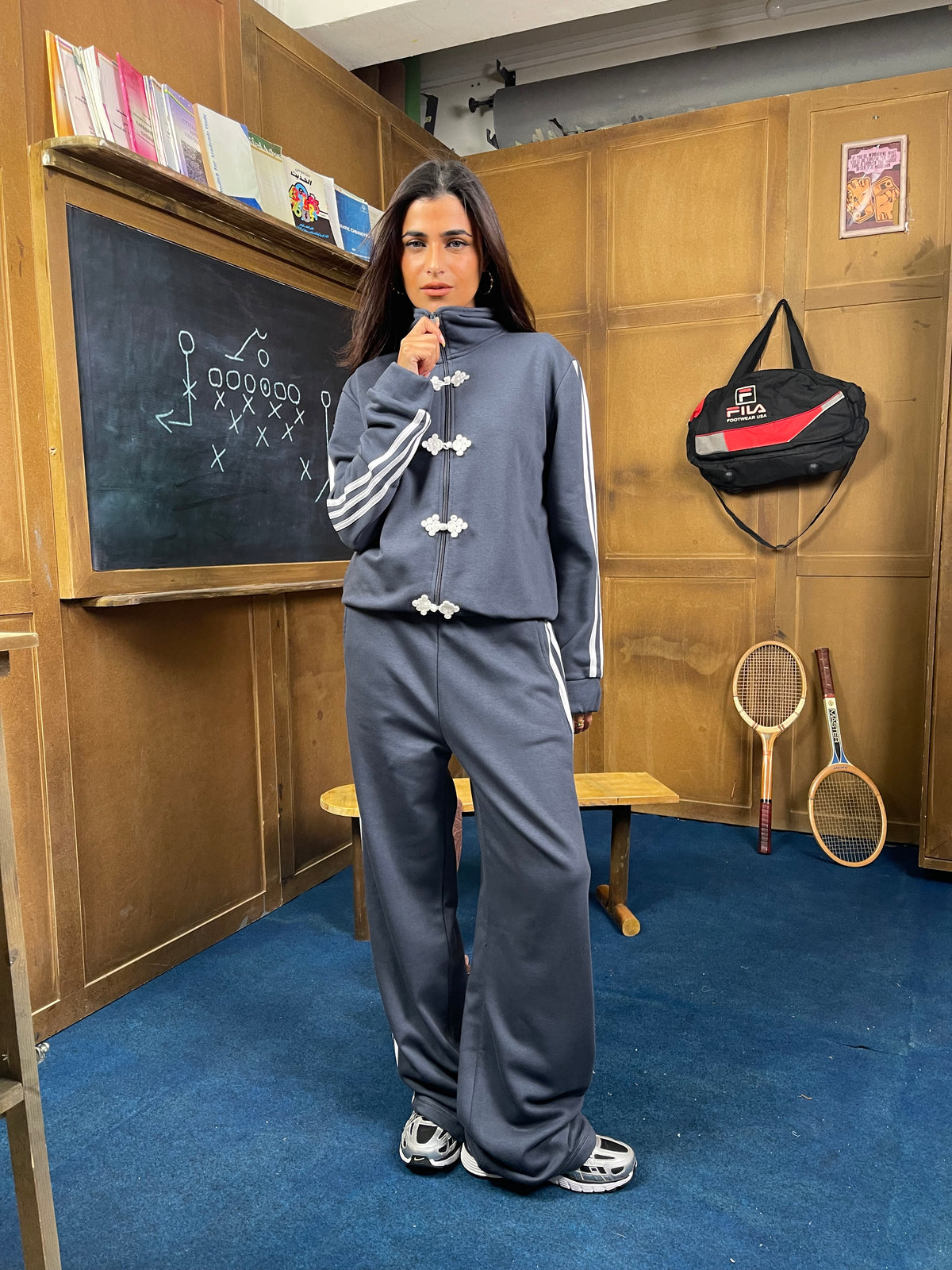 Trackline Zip-Up Set