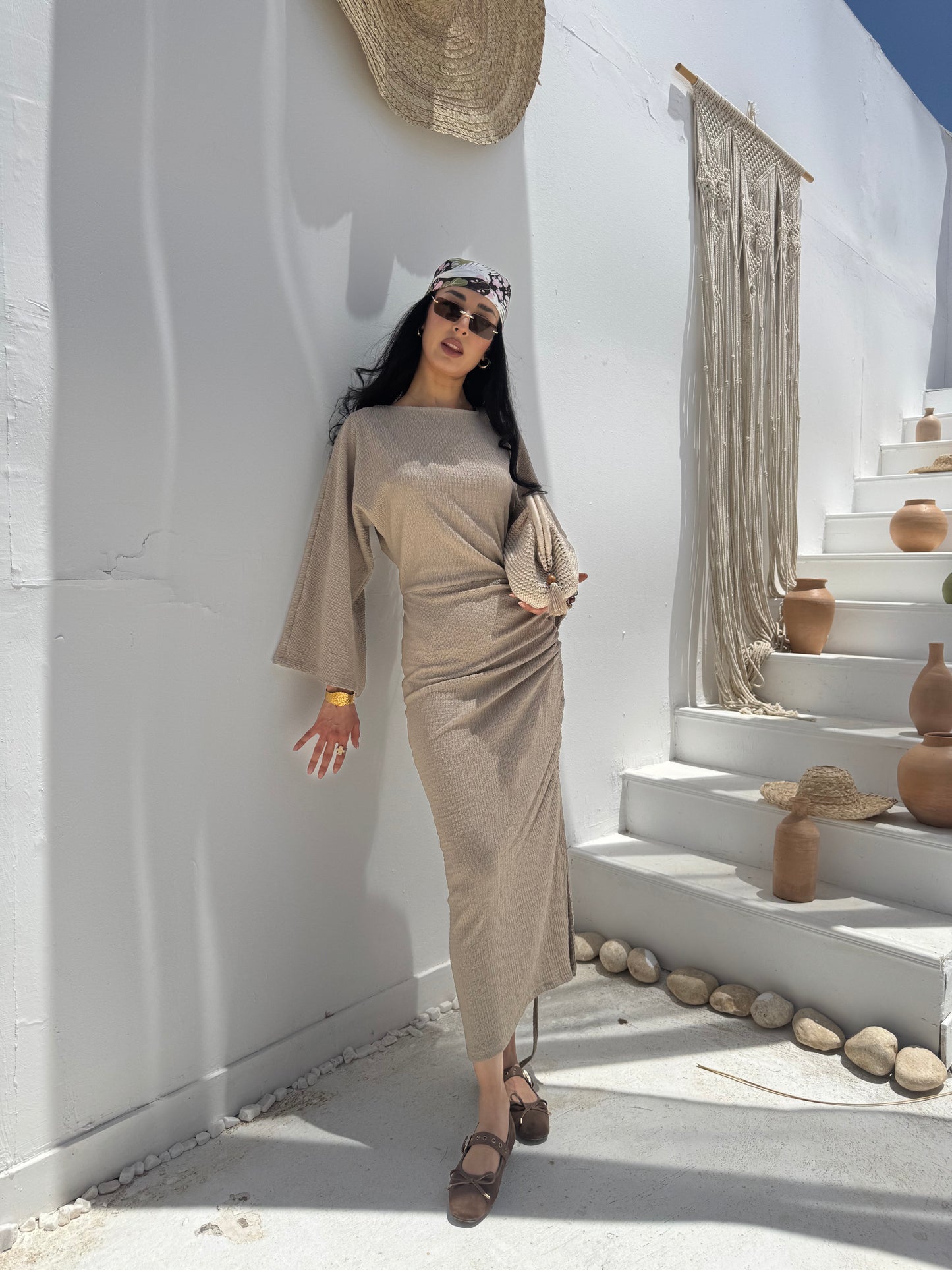 Muse Drape Maxi Dress
