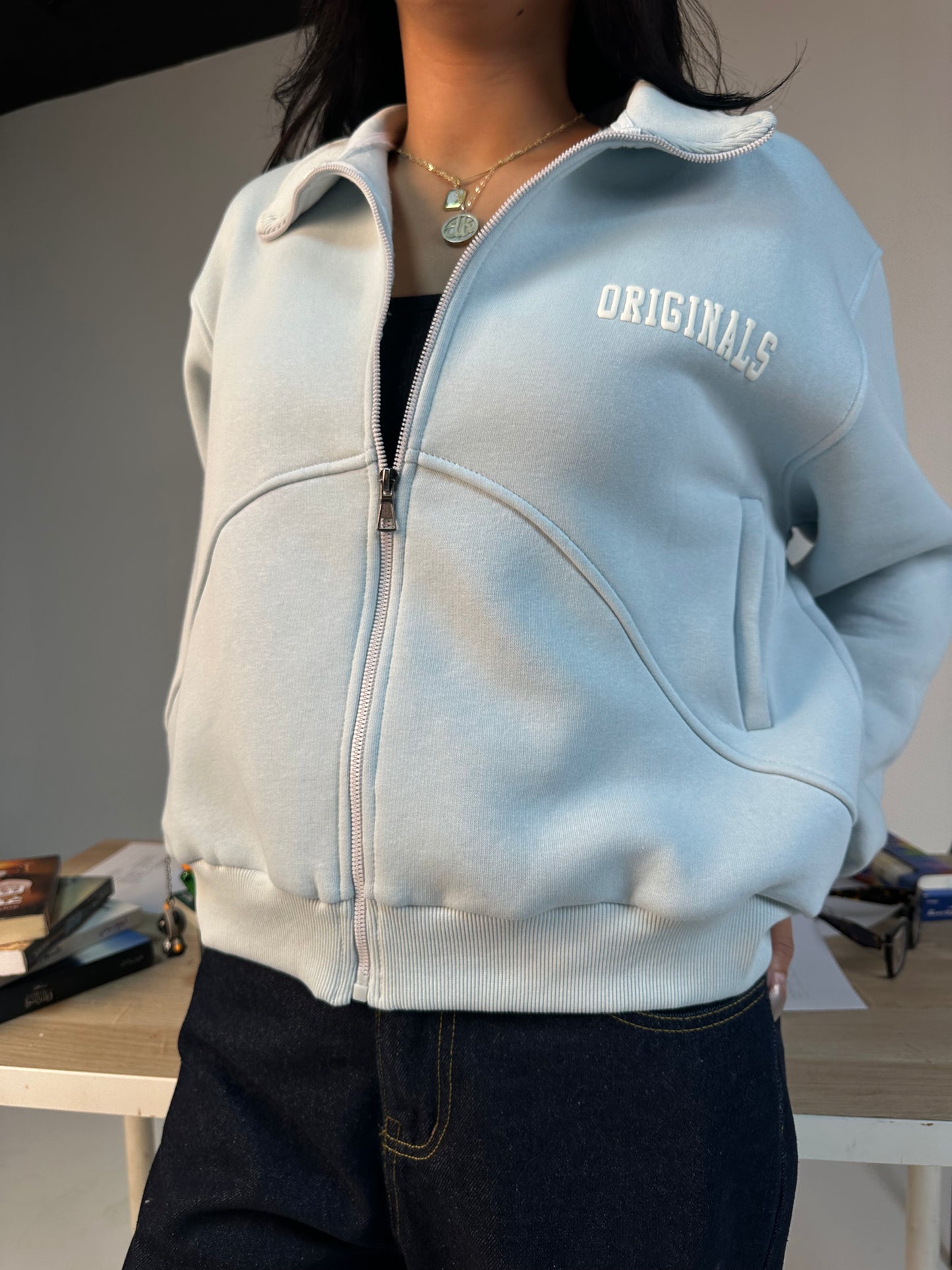 Origin Zip-Up Sweatshirt