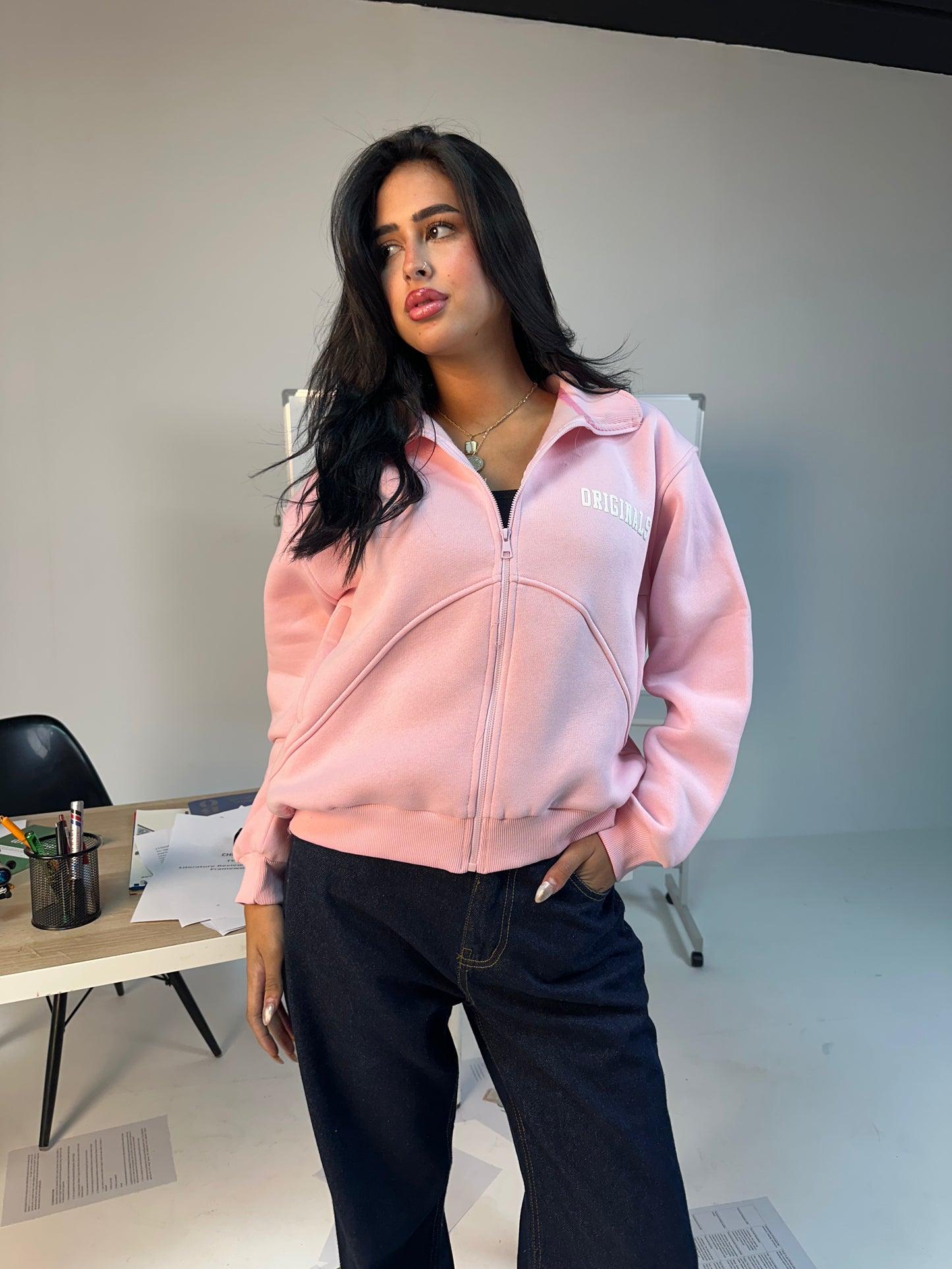 Origin Zip-Up Sweatshirt