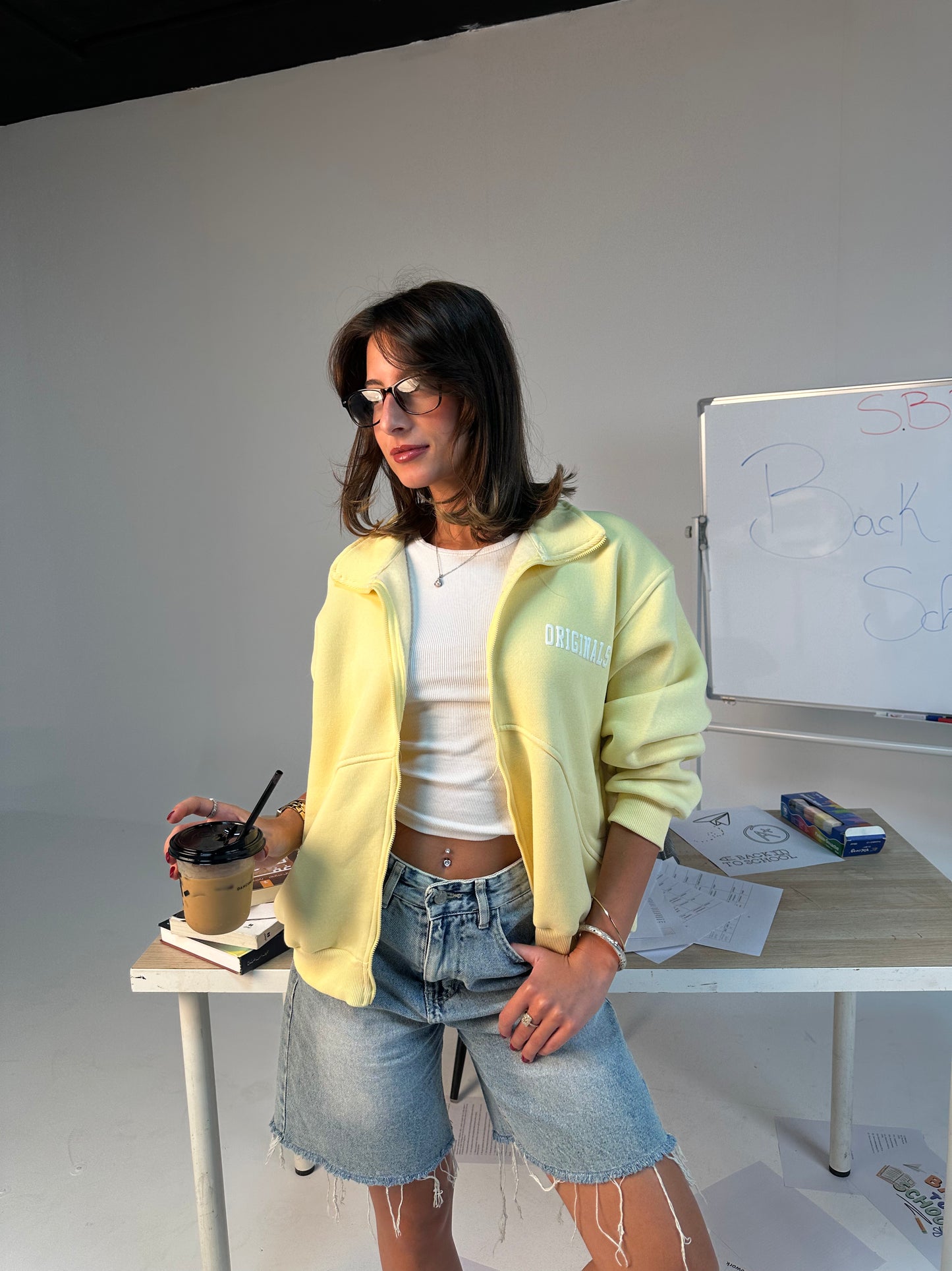 Origin Zip-Up Sweatshirt