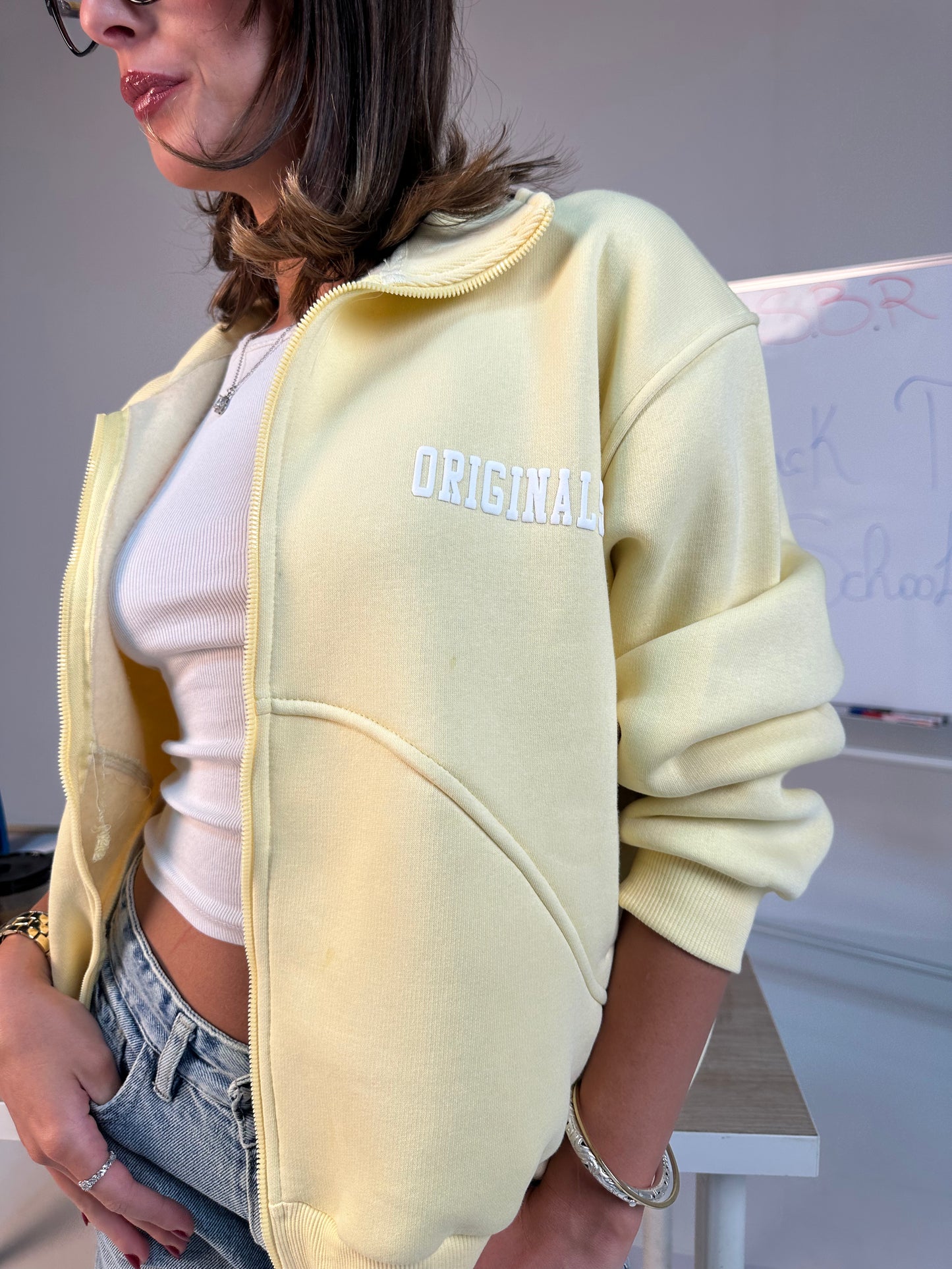Origin Zip-Up Sweatshirt