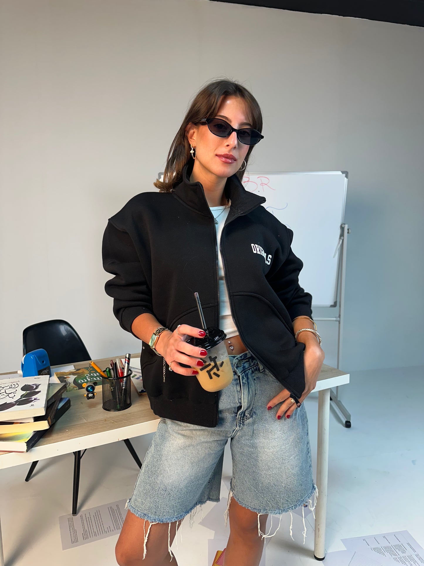 Origin Zip-Up Sweatshirt