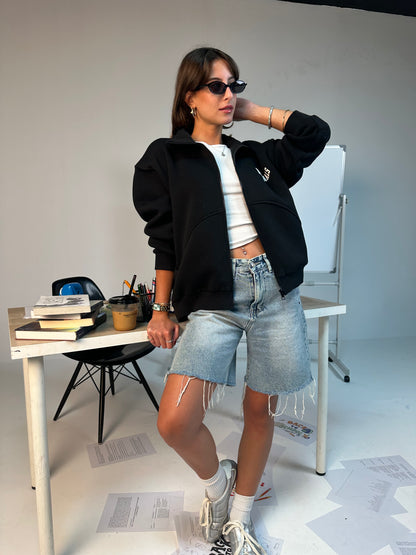 Origin Zip-Up Sweatshirt