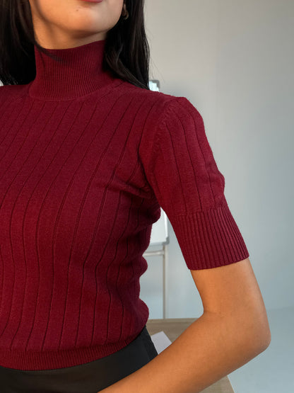 Grace Knit Ribbed Top