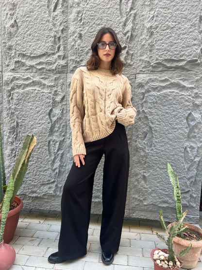 Cozy Cable Knit Sweater