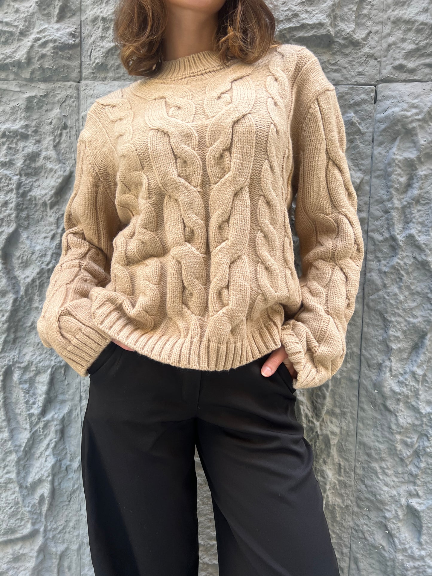 Cozy Cable Knit Sweater