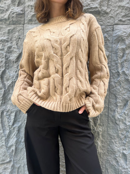 Cozy Cable Knit Sweater
