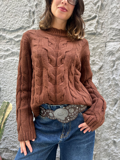 Cozy Cable Knit Sweater