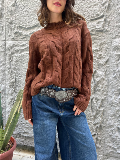 Cozy Cable Knit Sweater