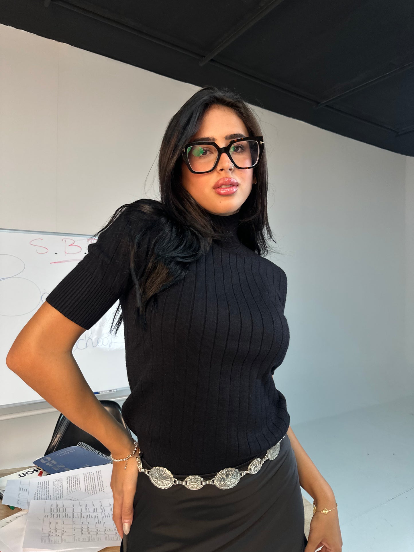 Grace Knit Ribbed Top