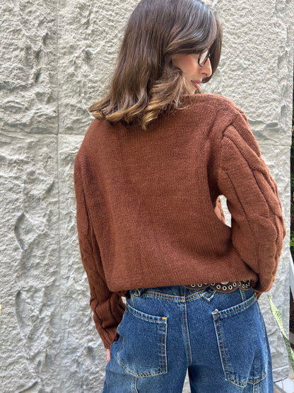 Cozy Cable Knit Sweater