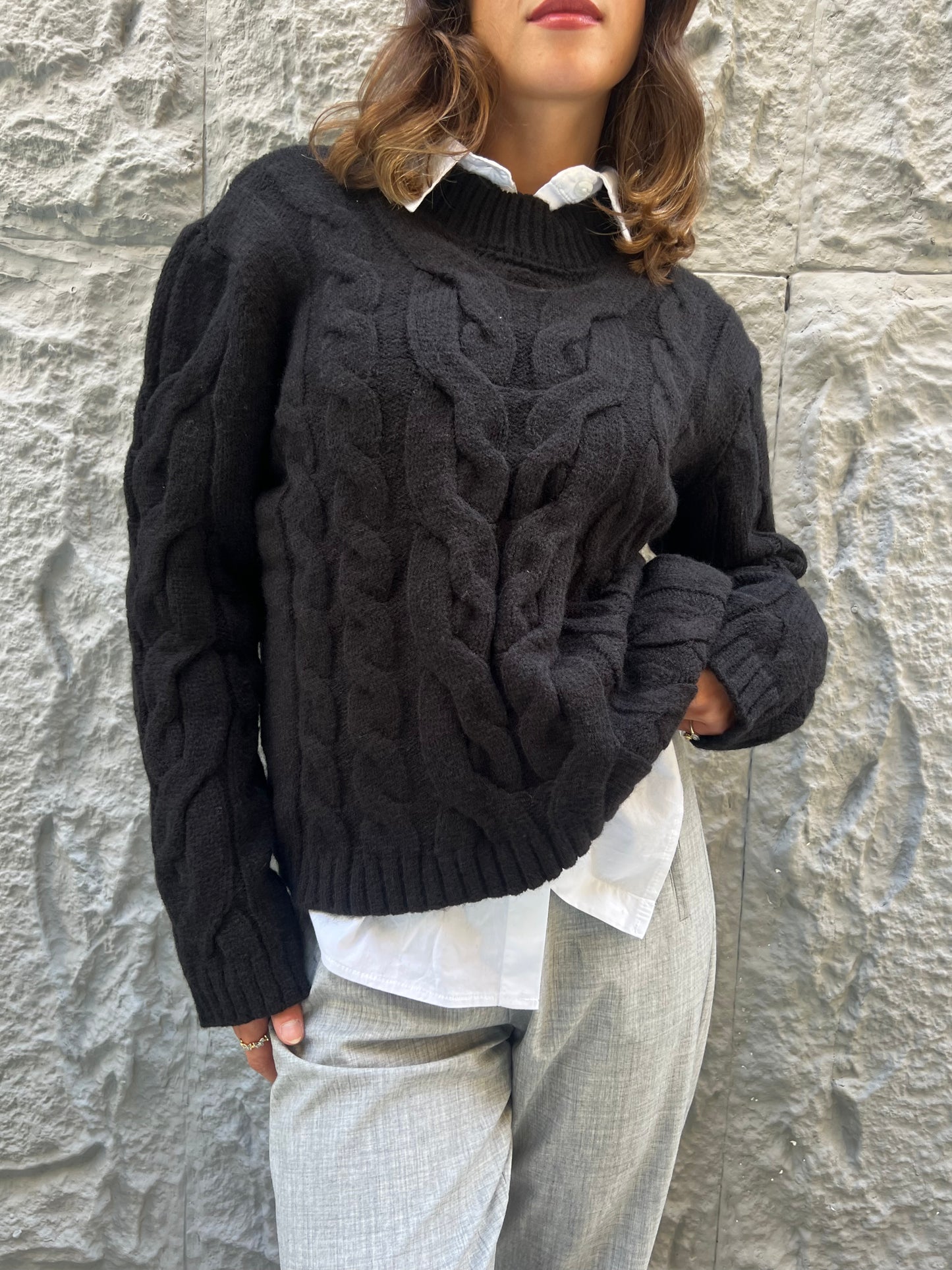 Cozy Cable Knit Sweater