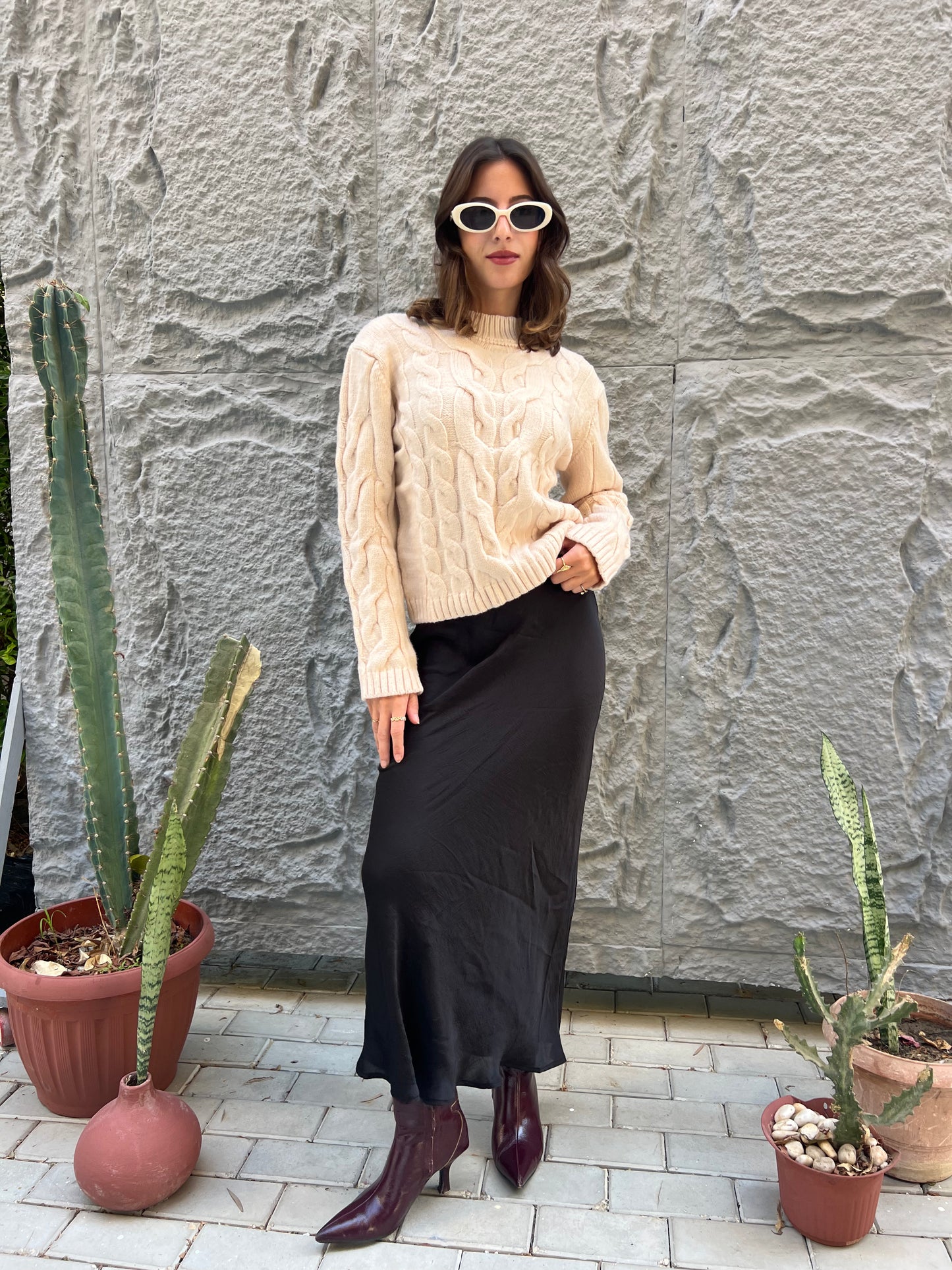 Cozy Cable Knit Sweater