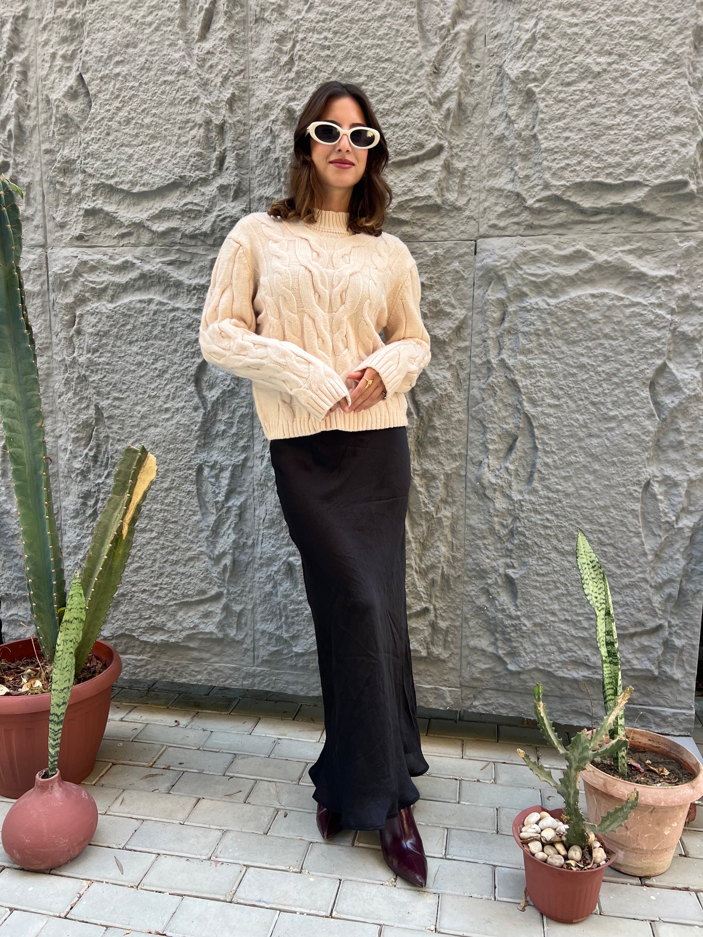 Cozy Cable Knit Sweater