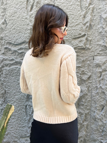 Cozy Cable Knit Sweater