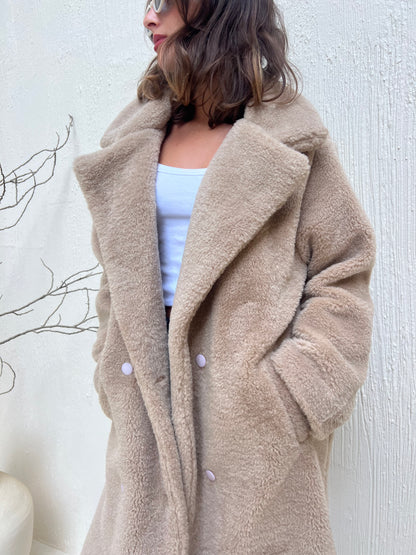 Luxe Teddy Overcoat