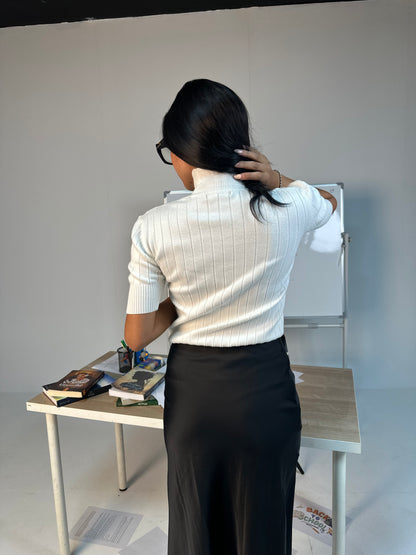 Grace Knit Ribbed Top