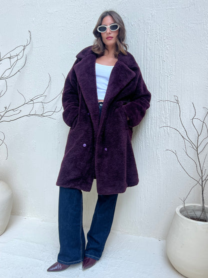 Luxe Teddy Overcoat
