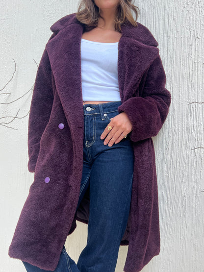 Luxe Teddy Overcoat