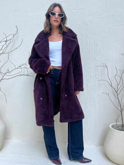 Luxe Teddy Overcoat