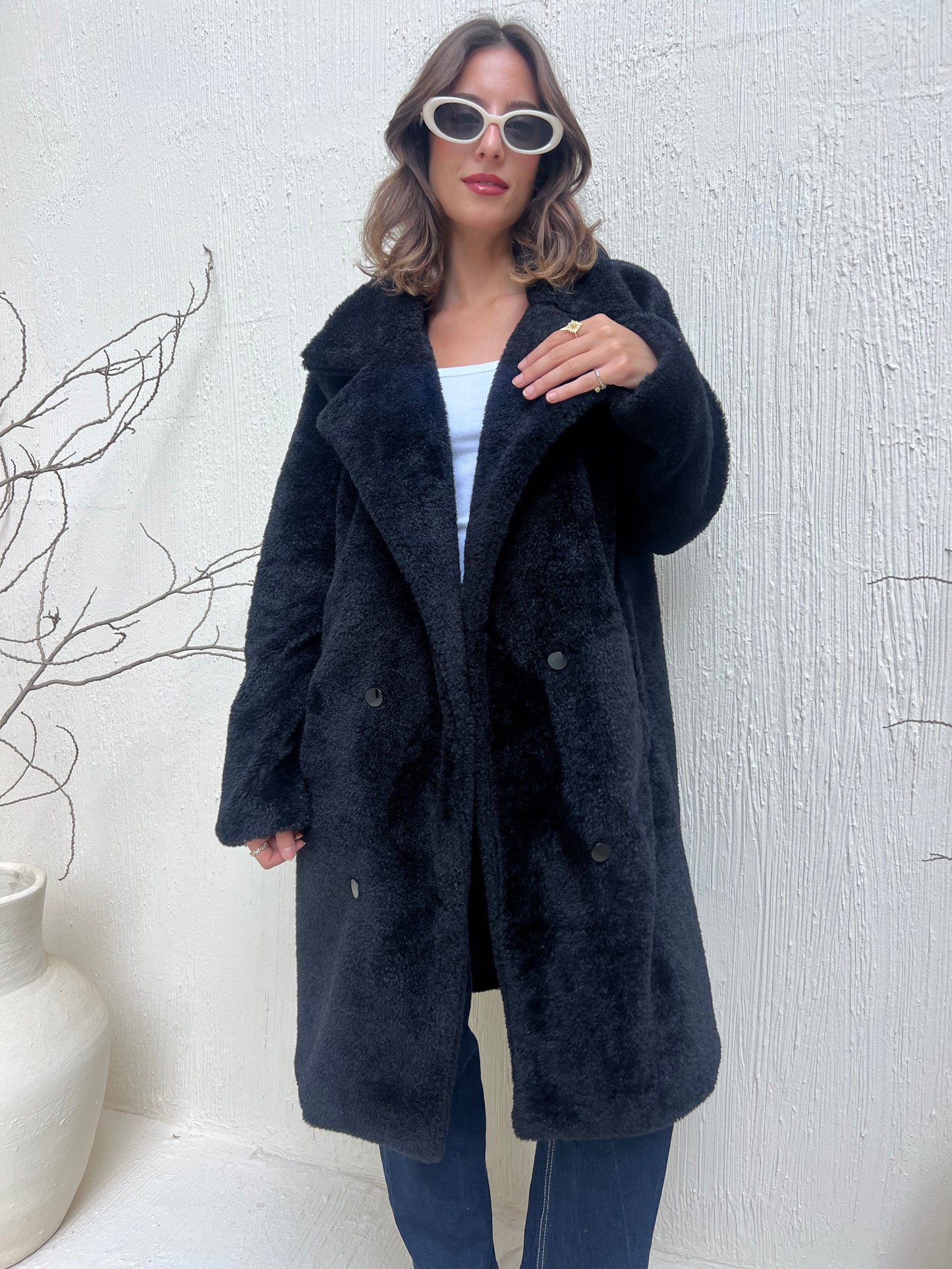 Luxe Teddy Overcoat