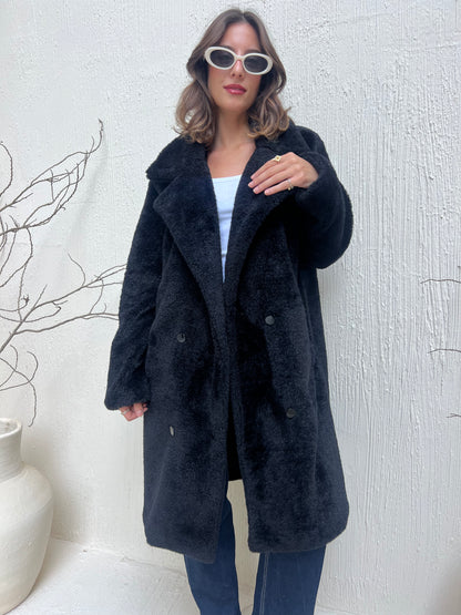 Luxe Teddy Overcoat